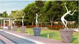 Codename you Sculpture Park with Seats